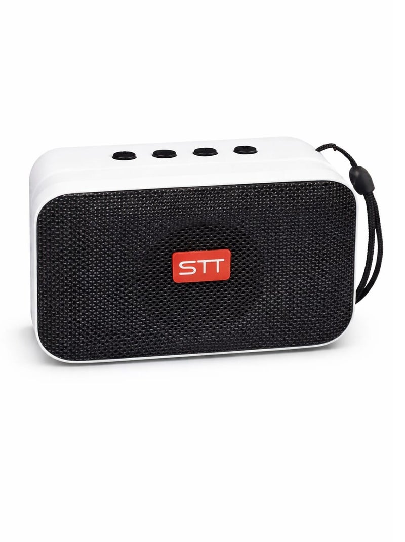 STT-A011 Portable Bluetooth LED Speaker – 10W Powerful Sound, Wireless Speaker with Colorful Lights, USB/TF Card Player - Image 1